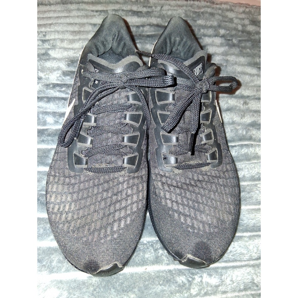 Nike Air Zoom Pegasus 37 Women's Size 7 Running Shoes Black White